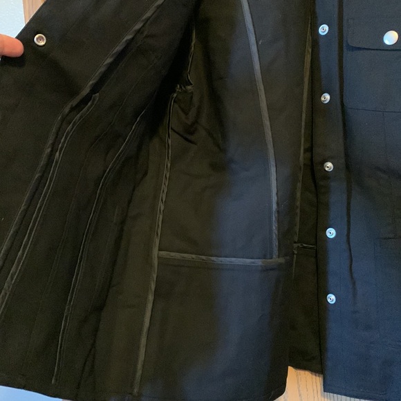 Black button up blazer/ jacket. Size 12. Pursuits ltd. - Picture 5 of 5